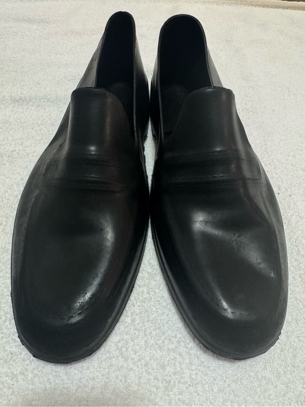 Totes Men's Natural Rubber Waterproof Shoes Cover Protection Slip On Size XL
